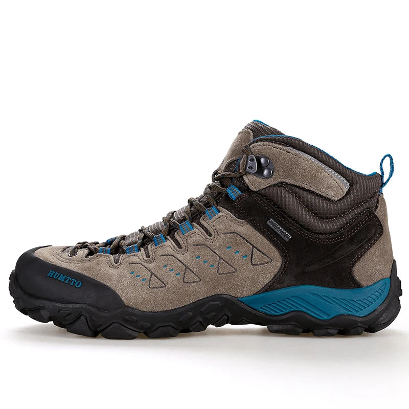 HUMTTO New Hiking Shoes Men's Waterproof Outdoor Sneakers for Men Leather Women Walking Climbing Trekking Sport Men's Boots Women's