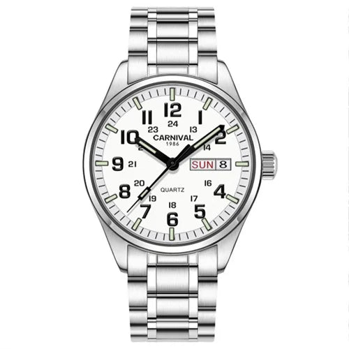 Switzerland Carnival luminous calendar military Quartz watch for men luxury brand watches waterproof clock relogio erkek saati