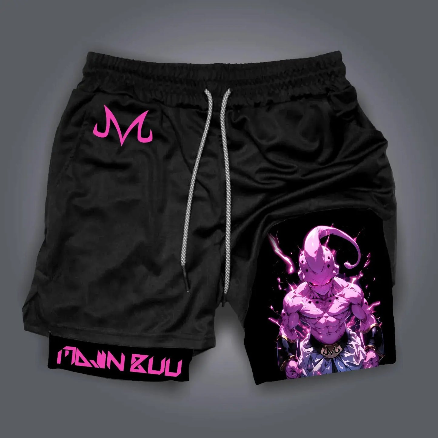 Unisex 2026 Dragon Ball Anime Men's Shorts Sportswear Quick Dry Gym Pants Double-layer 2 in 1 Shorts Y2k Summer New Streetwear
