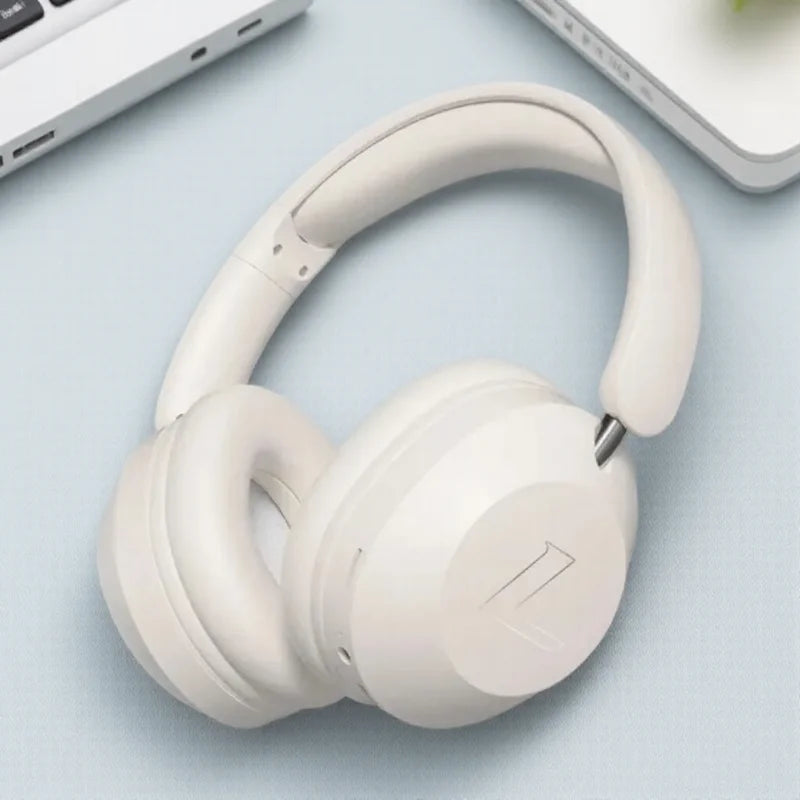 Foldable Wireless Bluetooth Headset Over Ear Sports Headphones High Power Stereo Sound for Cell Phones and Music