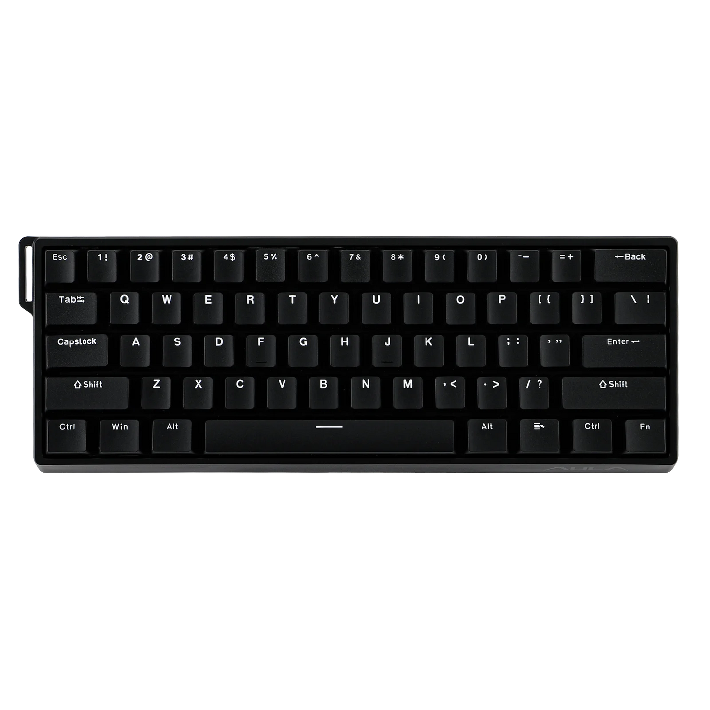 Teclado mecânico com fios AULA WIN60 HE/WIN60 HE MAX 60%, estrutura Tray-Mount, Hot-Swap e interruptores magnéticos de efeito Hall