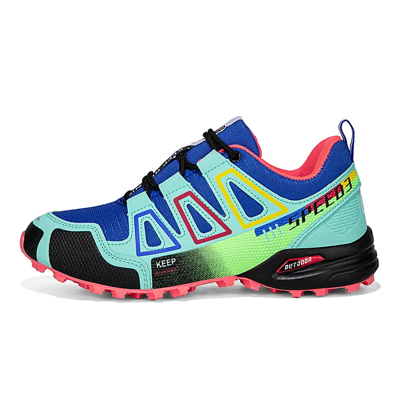 Men's Waterproof Hiking Shoes Wear-Resistant Outdoor Leather Hiking Hunting Tactical Sports Shoes