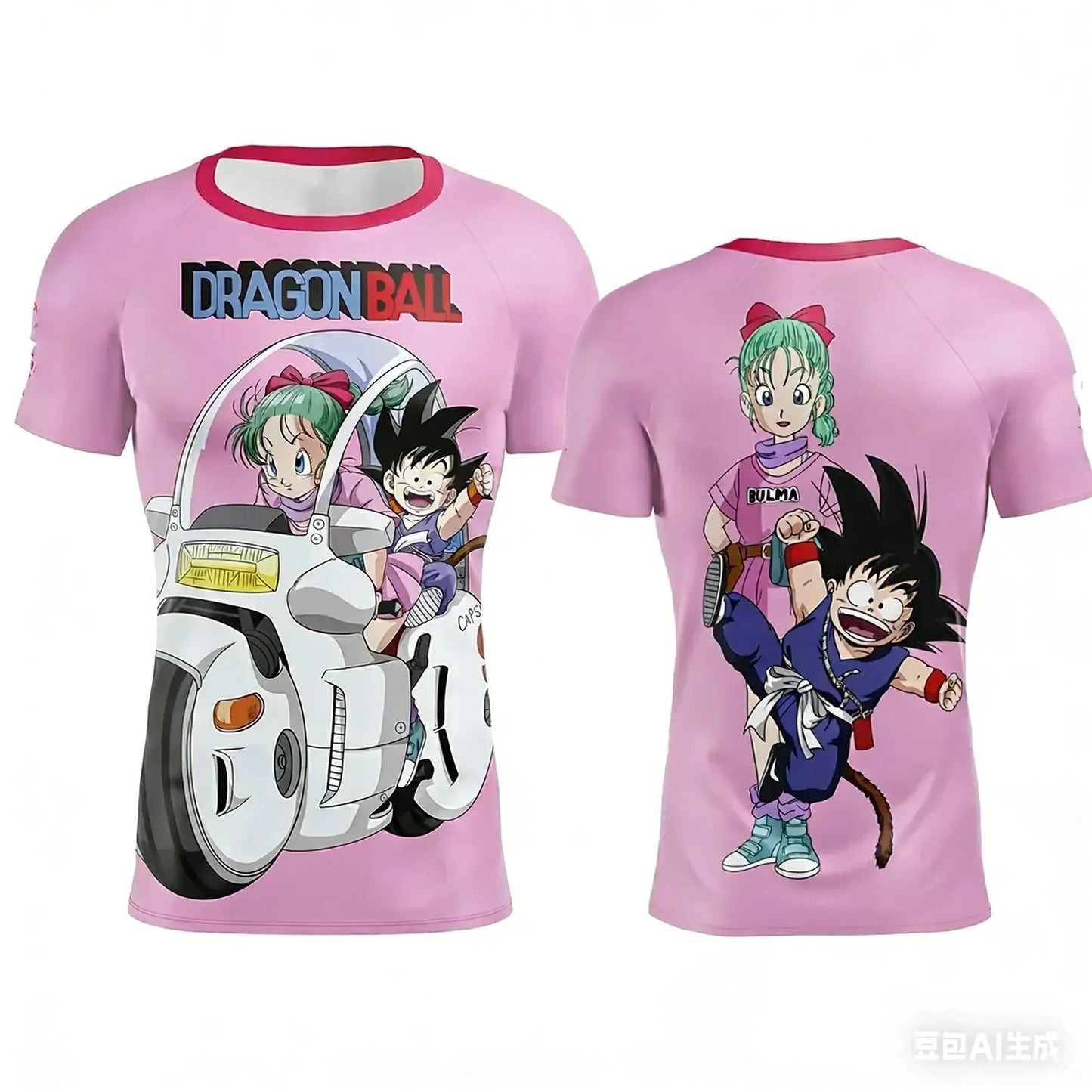 Summer 2026 Dragon Ball 3D T-shirt Oversized Majin Vegeta Blue Lightning Print Breathable Gym Streetwear Unisex Men Women Kids