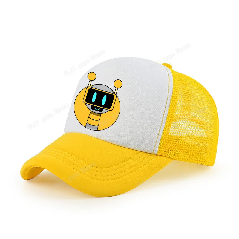 Sprunkis Unisex Baseball Cap Adjustable Summer Parent-child Sunhat Mesh Breathable Outdoor Sport Boy Hip Hop Peaked Hat Gift