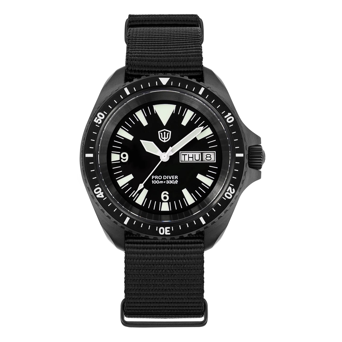 Watchdives WD1980 V3 Watch Vintage VH31 Quartz Movement Stainless Steel Watches Luminous K1 10Bar Waterproof Wristwatch