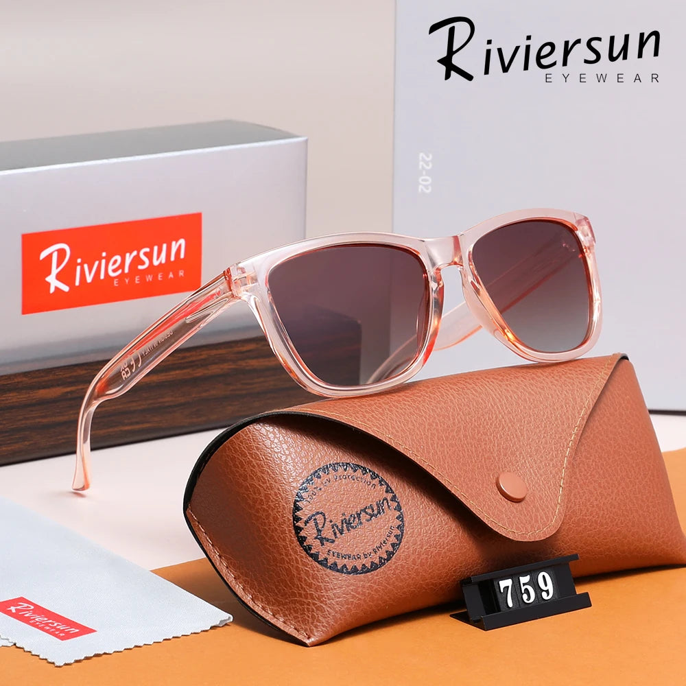 Square Frame Sunglasses Polarized UV400 Casual Men Women Driving Glasses Ultralight Unisex