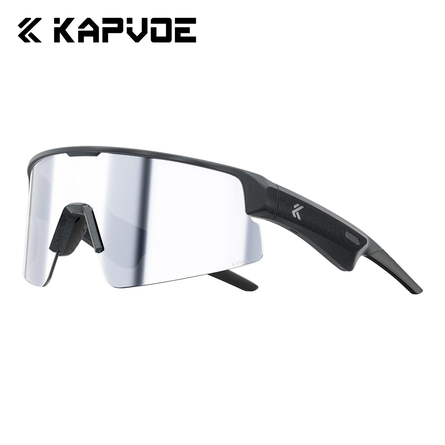 Kapvoe Bluetooth Sunglasses Smart Cycling Glasses Wireless UV400 Protection Goggles Telephone MP3 Sports Cycling Glasses Men