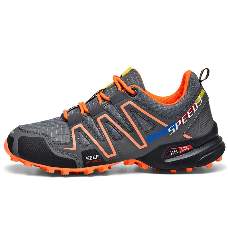 Sapatilhas de Caminhada de Alta Qualidade para Homem, Ténis Outdoor, Sapatos de Escalada, Sapatilhas de Trekking para Mulher, Sapatilhas Táticas Antiderrapantes