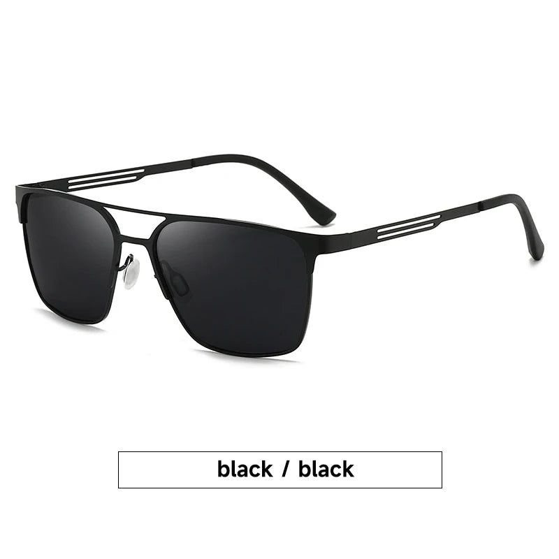 New Photochromic Polarized Sunglasses Man High Quality UV400 Sun Glasses Outdoor Driving Fishing Pilot Eyewear