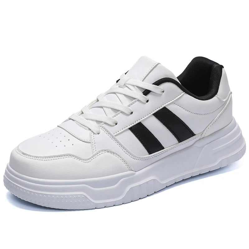 Plus Big Size 50 51 52 Men's Leather Sneakers Casual Sports Shoes Flat Skateboard Shoes Hot Sale for Dropshipping