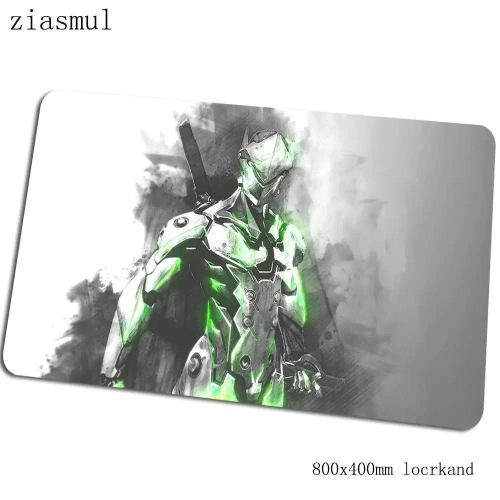 Overwatch-Mauspad 800x400x3mm – Bestseller-Computermatte, Gaming-Zubehör, großes Mauspad für Tastatur, PC-Spiele und Gamer