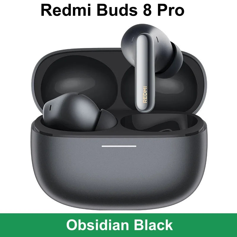 Xiaomi Redmi Buds 8 Pro Bluetooth 5.4 Wireless Earbuds – 55dB Active Noise Cancelling Earbuds with LDAC Audio, 35H Battery Life & AI Call Noise Reduction