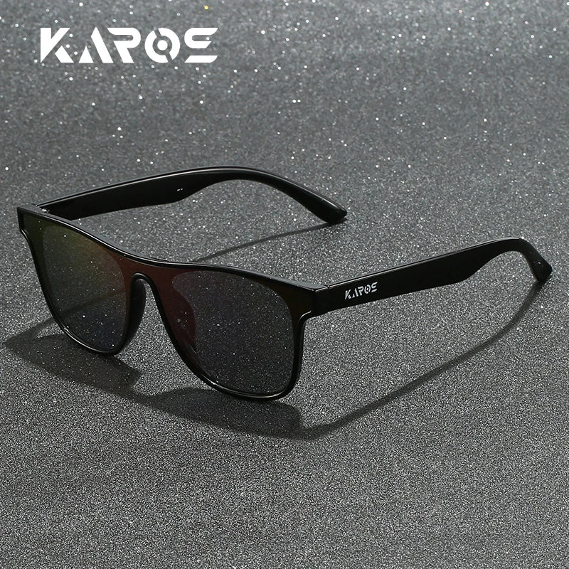 KAROS Polarized Sunglasses For Men Women Square Oversized Anti Glare Driving Eyewear Mirror Sun Glasses Women UV400 Goggles YZ20