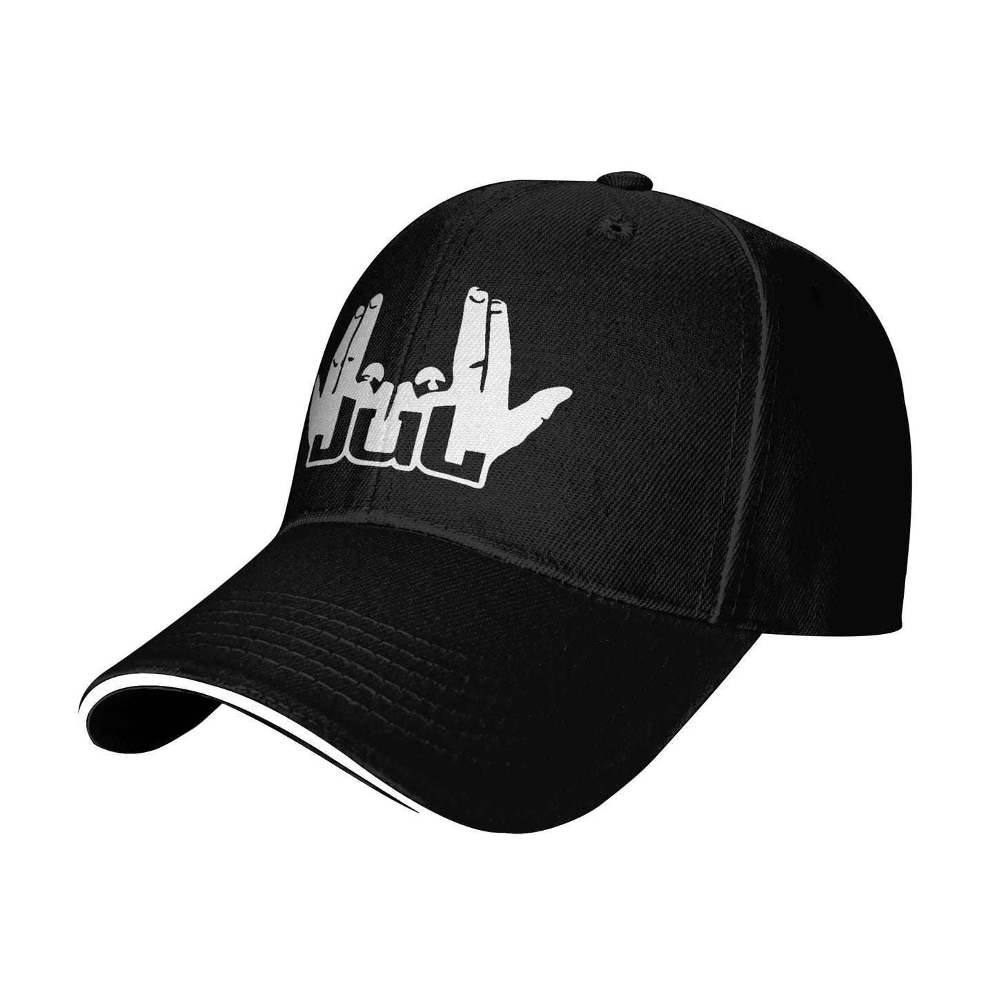 Baseball-lippalakki rapperi-laulaja Jul -tyyliin, unisex-tyylinen lippalakki, ainutlaatuinen design, ulkotreeneihin, lahjaksi sopiva snapback-lippalakki