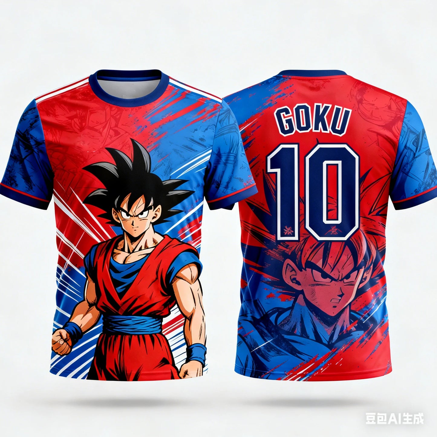 2026 Summer Dragon Ball T-Shirt 3D Print Goku Manga Style Oversized Loose Breathable Gym Streetwear Unisex Tee for Adults Kids