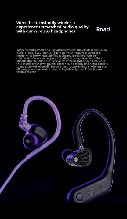 KZ Phantom HiFi Gaming Earphones – Professional Wired In-Ear Gaming Headphones with Custom Tuning Switch, DSP Sound Card, High-Fidelity Audio & Competitive Gaming Sound