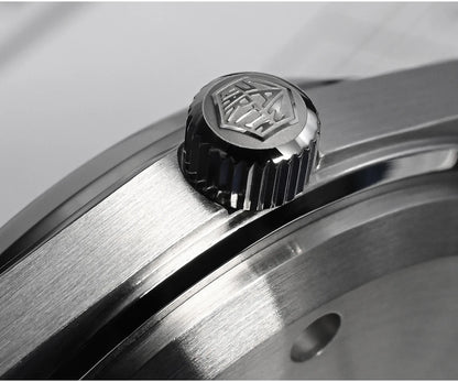 San Martin klassische Herrenuhr 40mm Miyota 9015 Luxus-Dresswatch Automatik-Mechanikuhr mit Schnellwechselarmband SN0023 Reloj