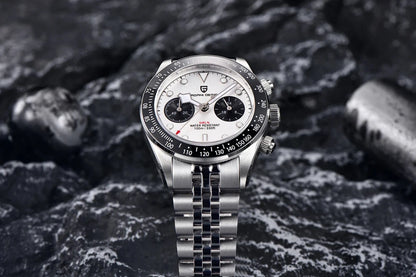 2026 New PAGANI Panda DESIGN Men's Watch Luxury Quartz Speed Sports Chronograph Watch Men AR Sapphire Luminous water lock