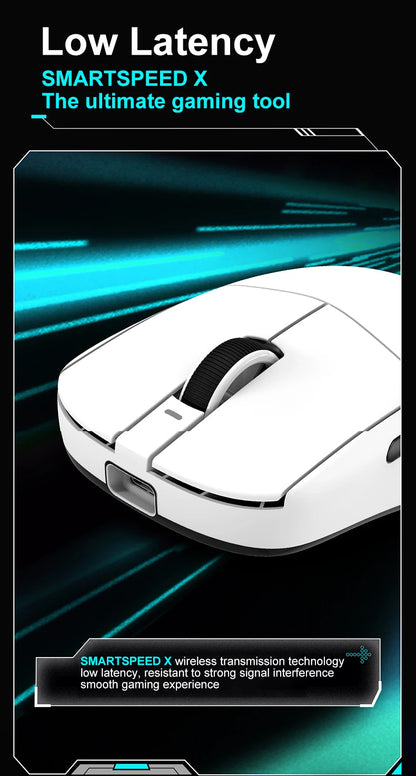 Mouse gaming wireless ATK VXE Dragonfly R1 Pro MAX PAW3395 R1 SE Plus personalizzato per eSport FPS, ricaricabile e leggero