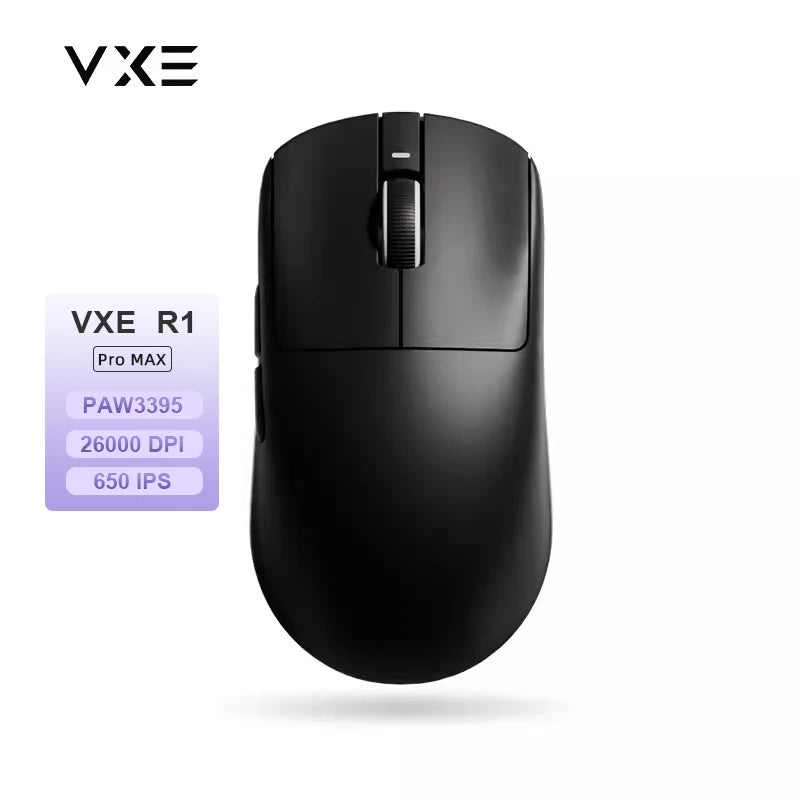 Mouse gaming wireless ATK VXE Dragonfly R1 Pro MAX PAW3395 R1 SE Plus personalizzato per eSport FPS, ricaricabile e leggero