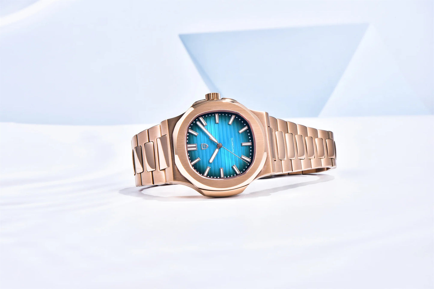 PAGANI DESIGN 2026 Neue luxuriöse Automatikuhr für Herren, mechanische Armbanduhr aus Edelstahl mit Saphirglas, 40MM, Barrel-Zifferblatt