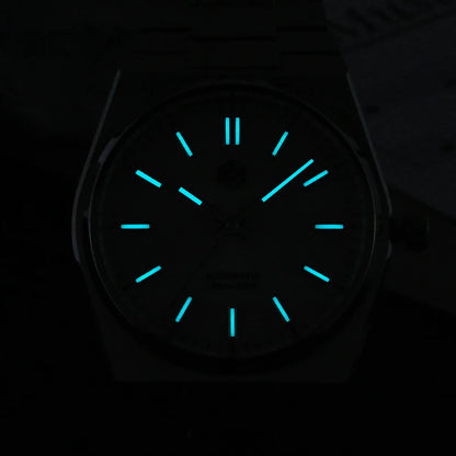 San Martin klassische Herrenuhr 40mm Miyota 9015 Luxus-Dresswatch Automatik-Mechanikuhr mit Schnellwechselarmband SN0023 Reloj