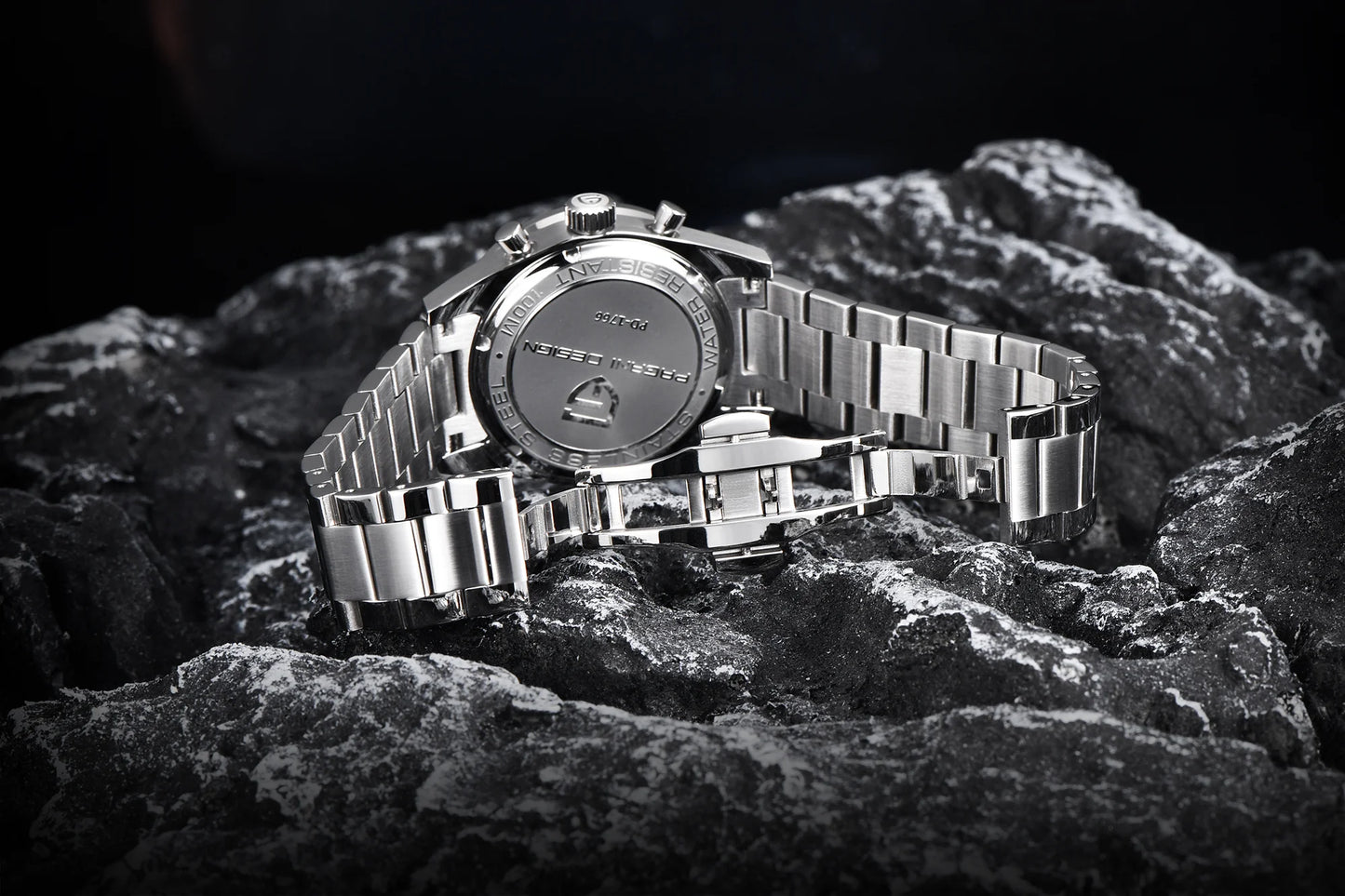 PAGANI DESIGN New 2026 Retro Luminous Moon Watch men Quartz speed Sport Chronograph AR Sapphire mirror VK64 Steel Men's Watches