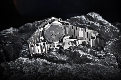 PAGANI DESIGN New 2026 Retro Luminous Moon Watch men Quartz speed Sport Chronograph AR Sapphire mirror VK64 Steel Men's Watches