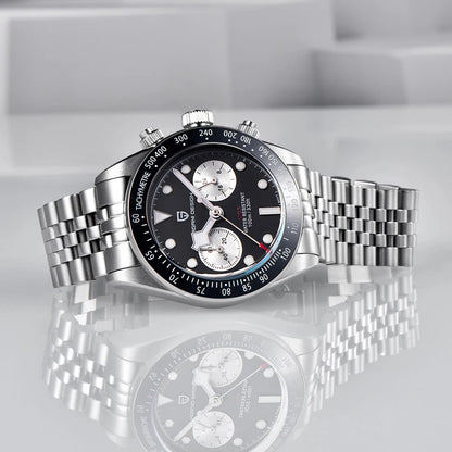 2026 New PAGANI Panda DESIGN Men's Watch Luxury Quartz Speed Sports Chronograph Watch Men AR Sapphire Luminous water lock