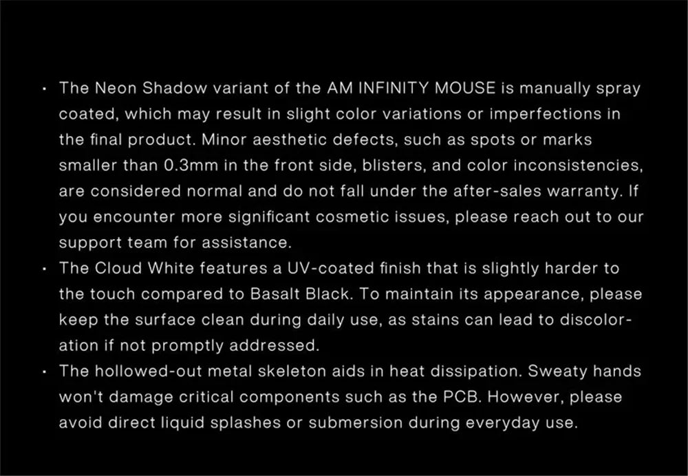 Mouse gaming wireless Angry Miao Infinity, metallo ultraleggero hollow, hot-swappable, PAW3950, dual 8K cablato, tri-mode