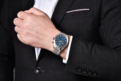 PAGANI DESIGN New 2026 Retro Luminous Moon Watch men Quartz speed Sport Chronograph AR Sapphire mirror VK64 Steel Men's Watches