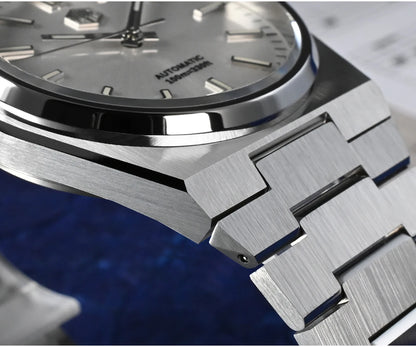 San Martin klassische Herrenuhr 40mm Miyota 9015 Luxus-Dresswatch Automatik-Mechanikuhr mit Schnellwechselarmband SN0023 Reloj