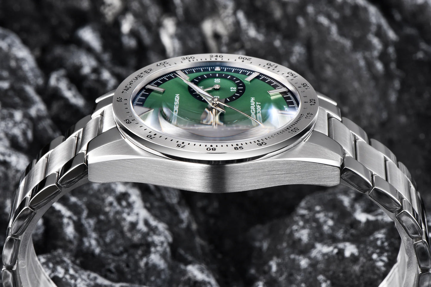 PAGANI DESIGN New 2026 Retro Luminous Moon Watch men Quartz speed Sport Chronograph AR Sapphire mirror VK64 Steel Men's Watches