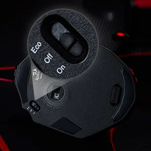 Redragon M913 Gaming 16000 DPI Wired 2.4Ghz Wireless RGB Optical Gamer Mouse 16 Programmable Buttons, Black/White Mouse
