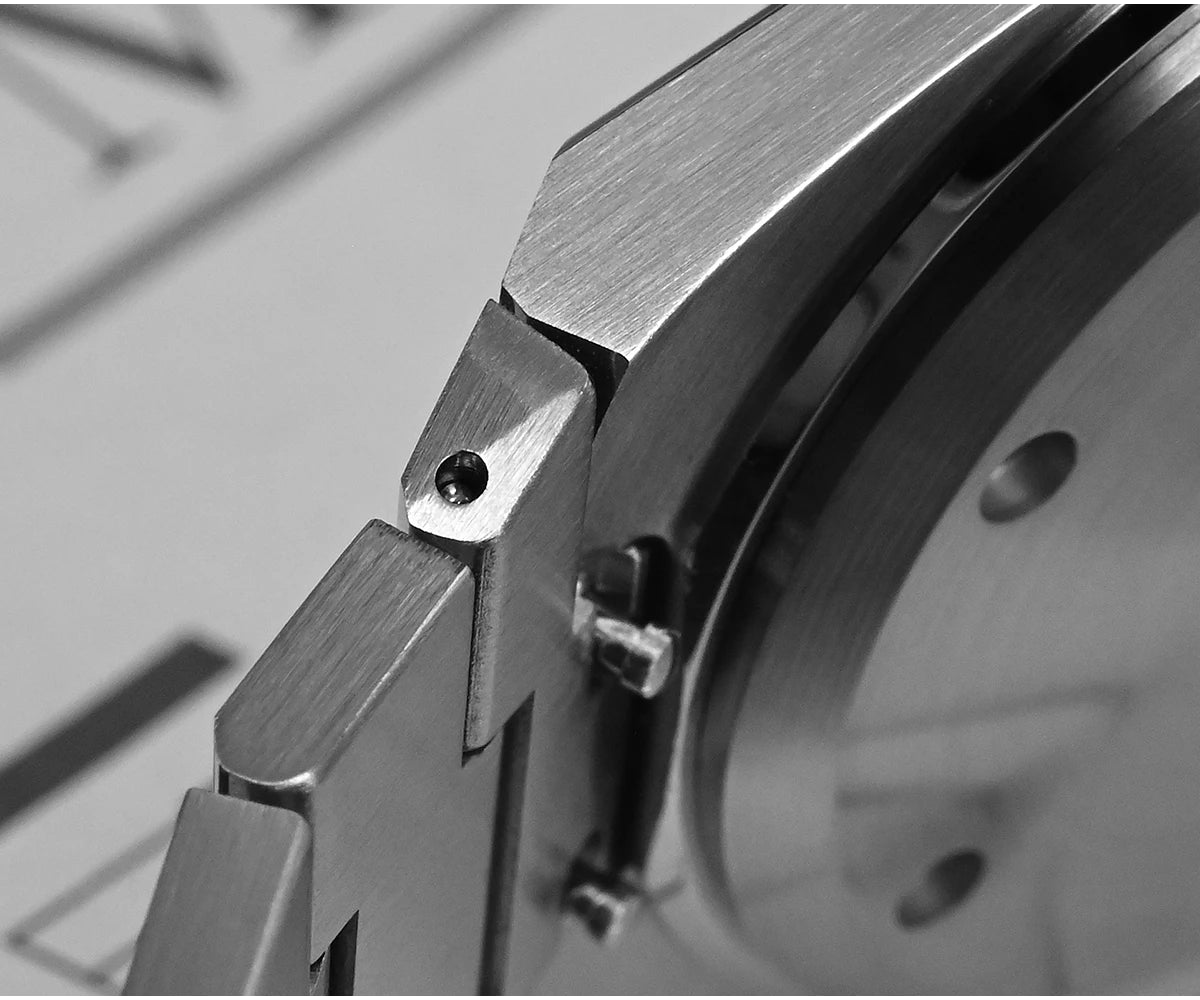 San Martin klassische Herrenuhr 40mm Miyota 9015 Luxus-Dresswatch Automatik-Mechanikuhr mit Schnellwechselarmband SN0023 Reloj