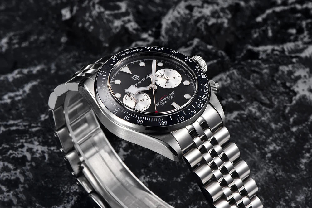 2026 New PAGANI Panda DESIGN Men's Watch Luxury Quartz Speed Sports Chronograph Watch Men AR Sapphire Luminous water lock