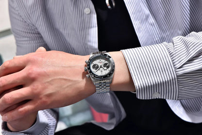 2026 New PAGANI Panda DESIGN Men's Watch Luxury Quartz Speed Sports Chronograph Watch Men AR Sapphire Luminous water lock
