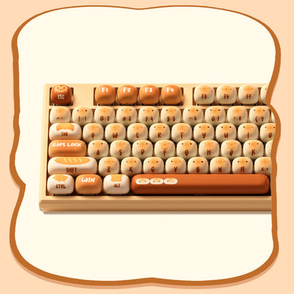 Akko MonsGeek MG108B Bun Wonderland kabellose mechanische Tastatur MOG-Profil RGB 108 Tasten Full Size Hot Swap USB / 2.4G / BT 5.0