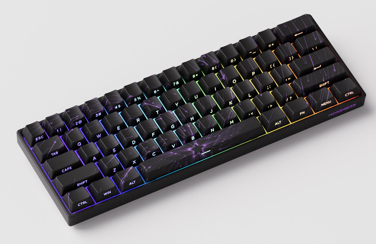 Akko MonsGeek FUN68 FUN60 PRO&MAX Tastiera magnetica HE 60% 65% Tastiere da gaming Rapid Trigger 8K Tastiera custom per gamer Esports