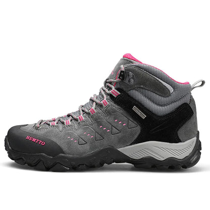 HUMTTO New Hiking Shoes Men's Waterproof Outdoor Sneakers for Men Leather Women Walking Climbing Trekking Sport Men's Boots Women's
