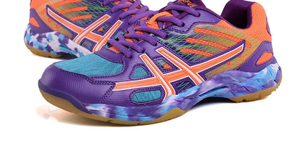 Women Men Kids Badminton Shoes Table Tennis Volleyball Sneakers Training Tennis Sports Handball Athletics Non-Slip