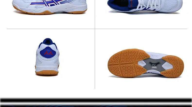 Women Men Kids Badminton Shoes Table Tennis Volleyball Sneakers Training Tennis Sports Handball Athletics Non-Slip