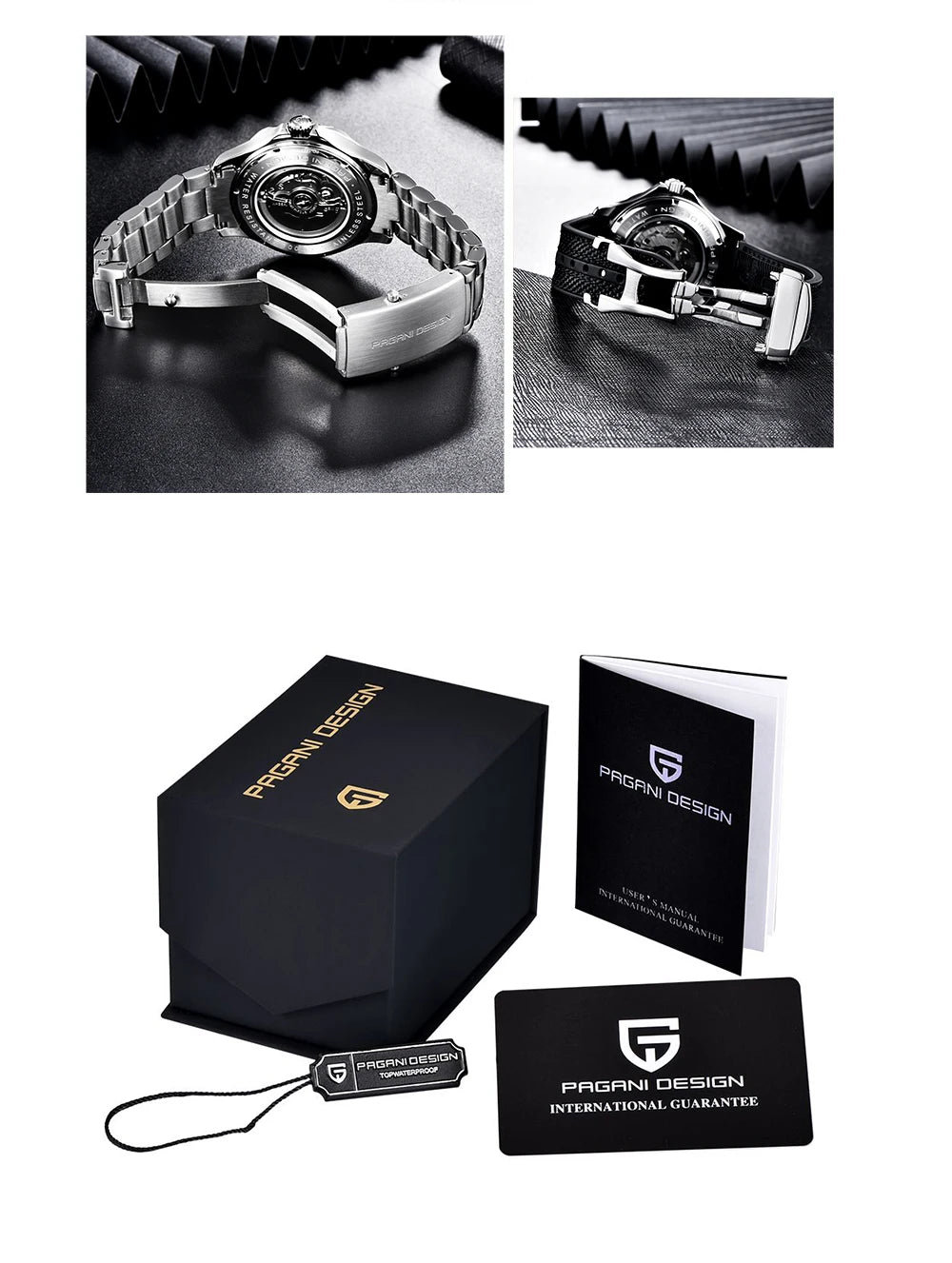 PAGANI DESIGN 007 Mechanical Wristwatch for Men Luxury Automatic Watch NH35A AR Sapphire Crystal Waterproof Clock 2024 New