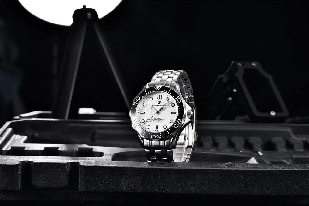 2022 Neue PAGANI DESIGN 1685 Herrenuhr – mechanische Armbanduhr für Herren, Automatikuhr, Japan NH35A, 20Bar Taucheruhr