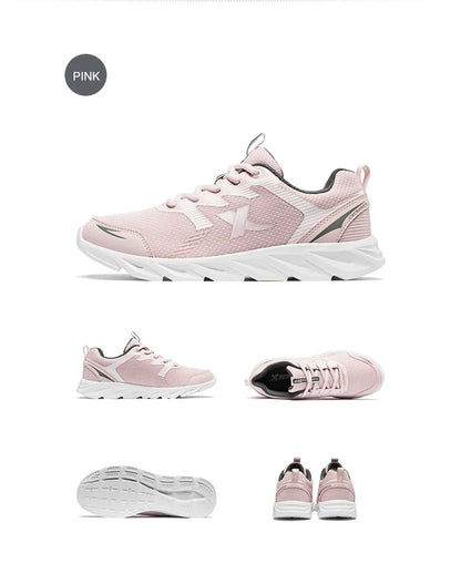 Zapatillas de running Xtep para mujer, nueva moda, ligeras y transpirables, con amortiguación, calzado deportivo femenino 879318110073