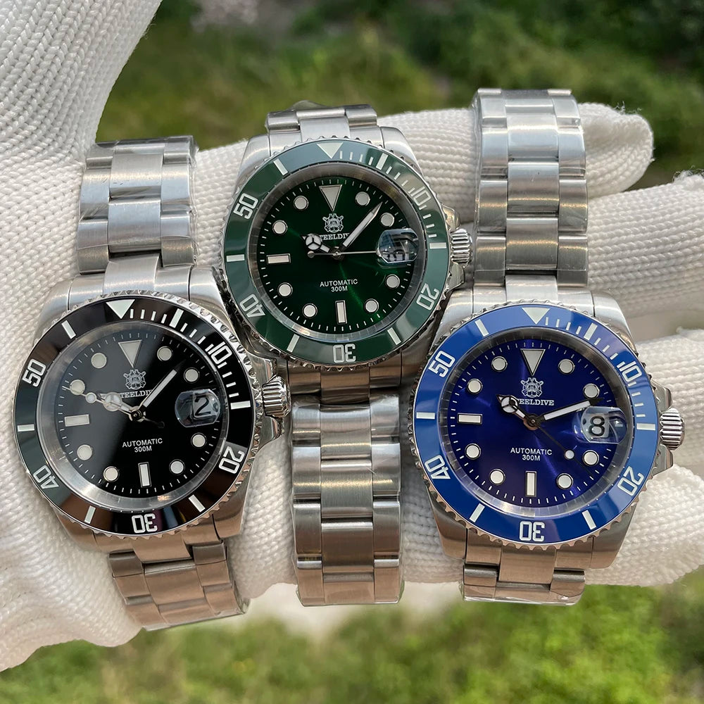 SD1953 Steeldive Brand 2022 Men Mechanical Wristwatch 41mm Stainless Steel Men Watch NH35 Sapphire Glass Men Watches