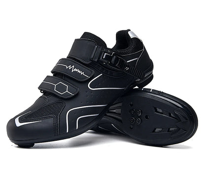 Professional Self-Locking Cycling Shoes Outdoor MTB Pedal Bicycle Shoes Non-Slip Sneakers Racing Road Speed Bike SPD Cleat Shoes