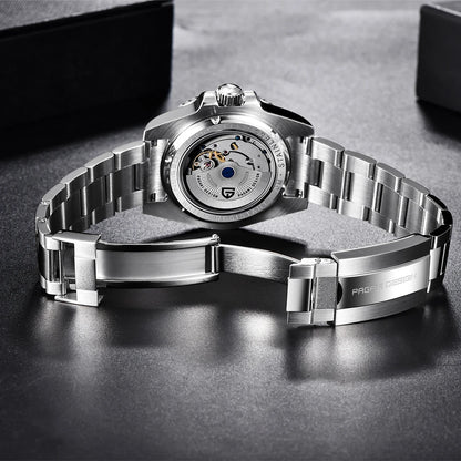 2026 Nuovo PAGANI DESIGN Orologio meccanico di lusso da uomo in acciaio inossidabile GMT Top Brand Vetro zaffiro Orologio da uomo