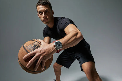 Reloj TSAR BOMBA New TB8204 para hombre, cronógrafo de cuarzo japonés, resistente al agua 50M, reloj de pulsera deportivo de moda, reloj masculino de lujo, regalo para hombre
