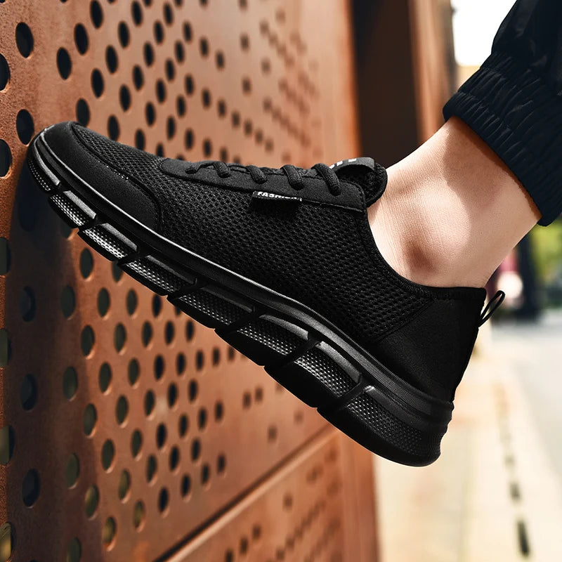 Men's Casual Mesh Summer Sneakers Breathable Lightweight Tennis Shoes Walking Sneakers Comfortable Masculino Zapatillas Hombre